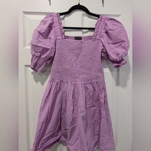 Purple Women's Babydoll Dress